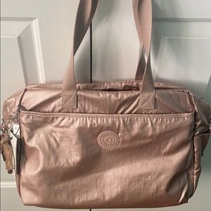 Kipling Rose Gold Baby Bag Kipling Bags Kipling Popper Baby Bag